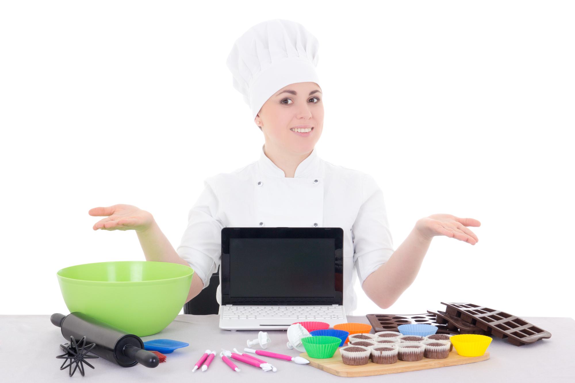 Chef demonstrating knife skills